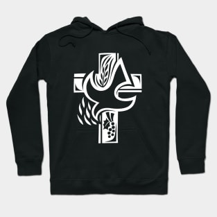 Cross with Holy Spirit Hoodie